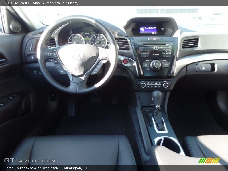 Slate Silver Metallic / Ebony 2016 Acura ILX