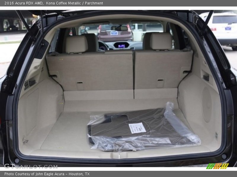 Kona Coffee Metallic / Parchment 2016 Acura RDX AWD