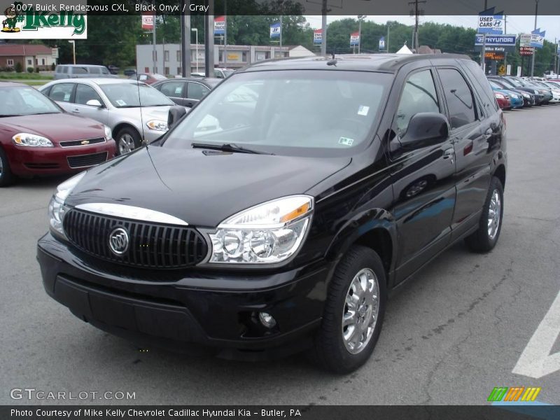 Black Onyx / Gray 2007 Buick Rendezvous CXL