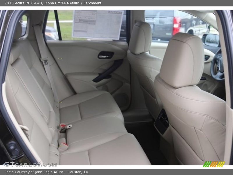 Kona Coffee Metallic / Parchment 2016 Acura RDX AWD