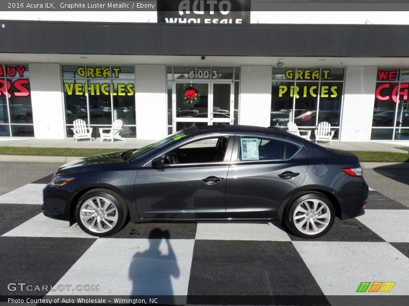 Graphite Luster Metallic / Ebony 2016 Acura ILX