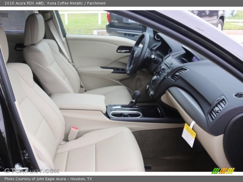 Kona Coffee Metallic / Parchment 2016 Acura RDX AWD
