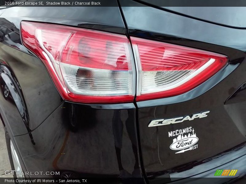 Shadow Black / Charcoal Black 2016 Ford Escape SE
