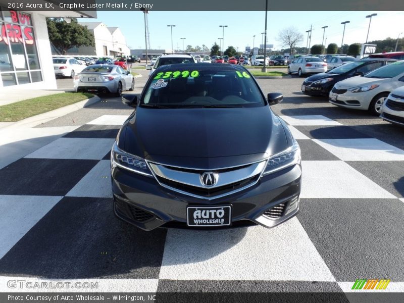 Graphite Luster Metallic / Ebony 2016 Acura ILX