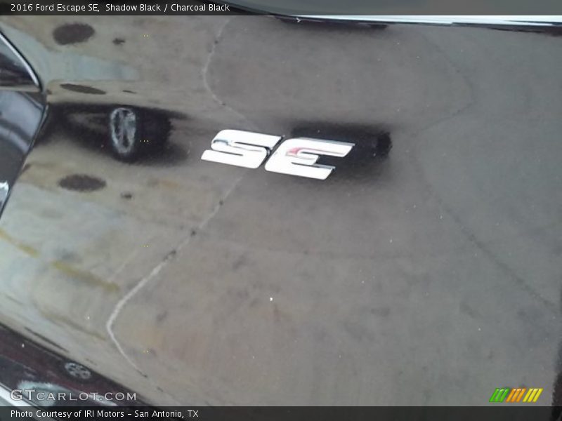 Shadow Black / Charcoal Black 2016 Ford Escape SE