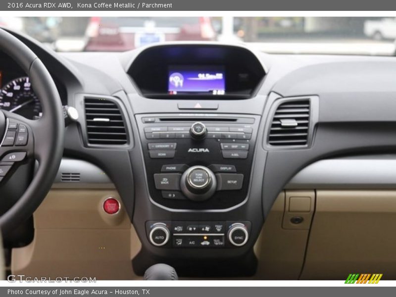 Kona Coffee Metallic / Parchment 2016 Acura RDX AWD