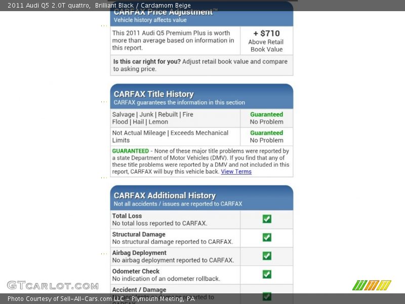 Brilliant Black / Cardamom Beige 2011 Audi Q5 2.0T quattro