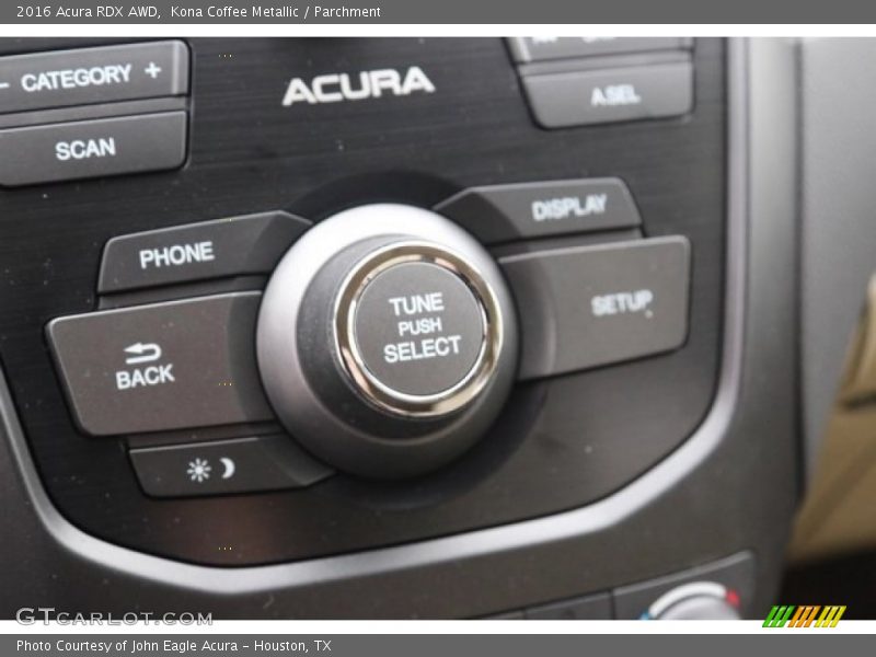 Kona Coffee Metallic / Parchment 2016 Acura RDX AWD
