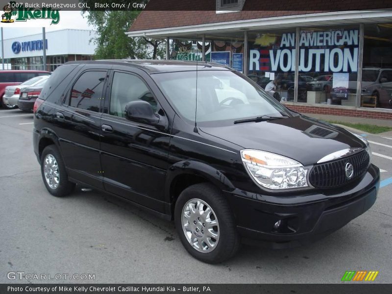 Black Onyx / Gray 2007 Buick Rendezvous CXL