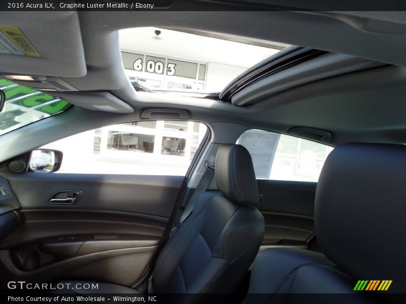 Graphite Luster Metallic / Ebony 2016 Acura ILX