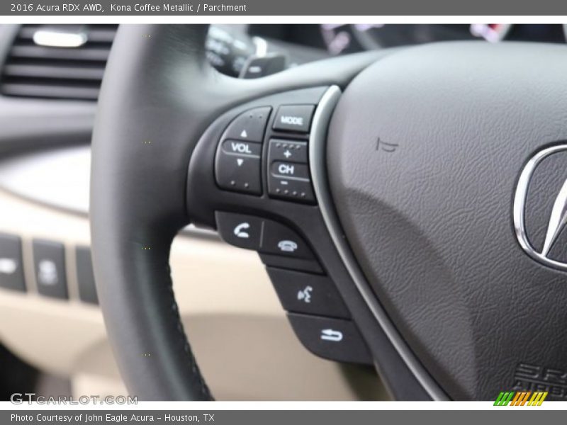 Kona Coffee Metallic / Parchment 2016 Acura RDX AWD