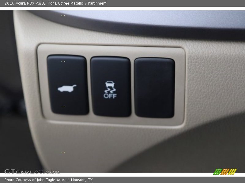 Kona Coffee Metallic / Parchment 2016 Acura RDX AWD