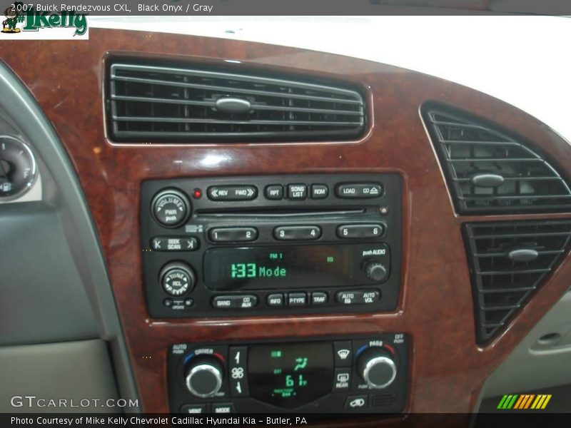 Black Onyx / Gray 2007 Buick Rendezvous CXL
