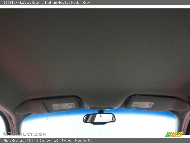 Platinum Metallic / Medium Gray 2004 Buick LeSabre Custom