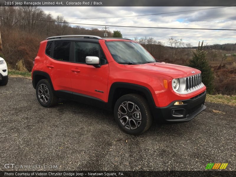  2016 Renegade Limited 4x4 Colorado Red