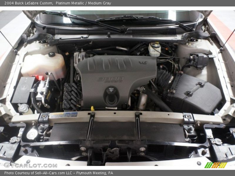 Platinum Metallic / Medium Gray 2004 Buick LeSabre Custom