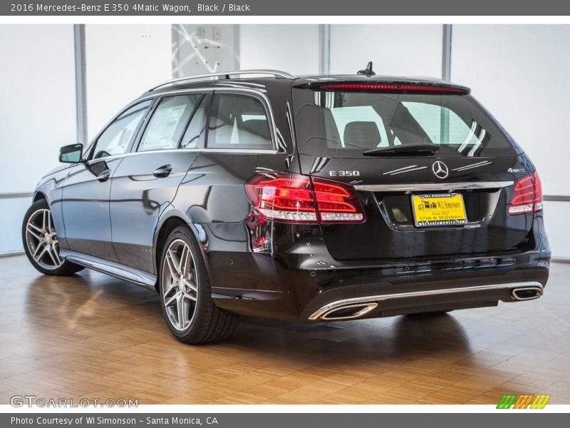 Black / Black 2016 Mercedes-Benz E 350 4Matic Wagon