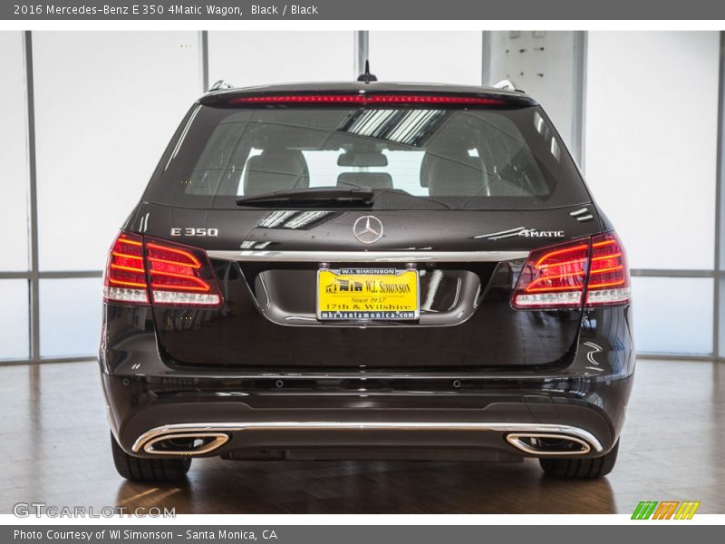 Black / Black 2016 Mercedes-Benz E 350 4Matic Wagon