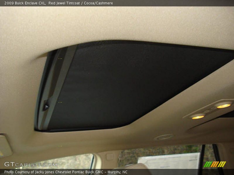 Red Jewel Tintcoat / Cocoa/Cashmere 2009 Buick Enclave CXL