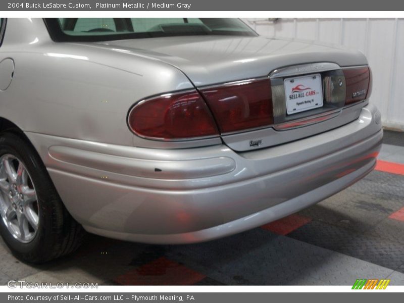 Platinum Metallic / Medium Gray 2004 Buick LeSabre Custom