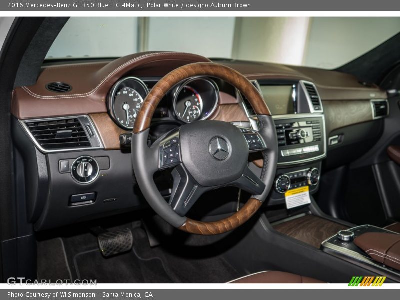 designo Auburn Brown Interior - 2016 GL 350 BlueTEC 4Matic 