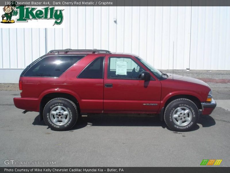 Dark Cherry Red Metallic / Graphite 1999 Chevrolet Blazer 4x4