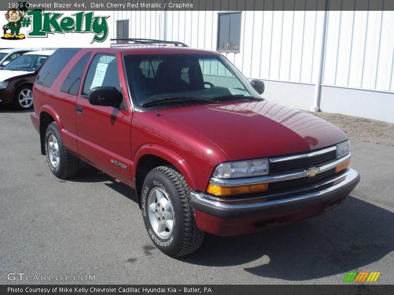 Dark Cherry Red Metallic / Graphite 1999 Chevrolet Blazer 4x4