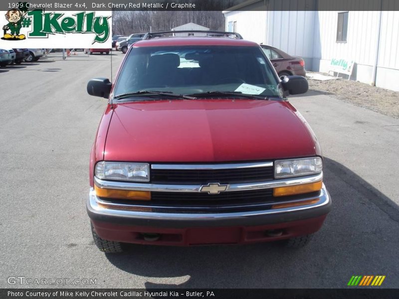 Dark Cherry Red Metallic / Graphite 1999 Chevrolet Blazer 4x4