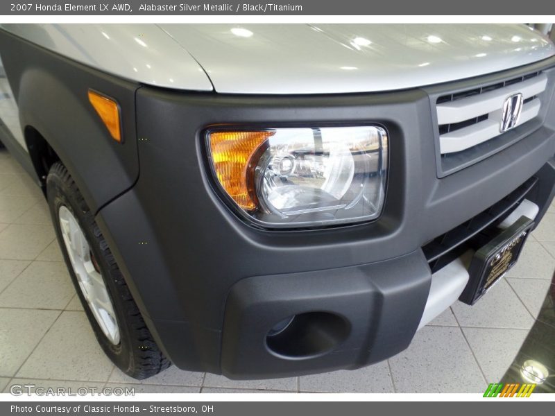 Alabaster Silver Metallic / Black/Titanium 2007 Honda Element LX AWD