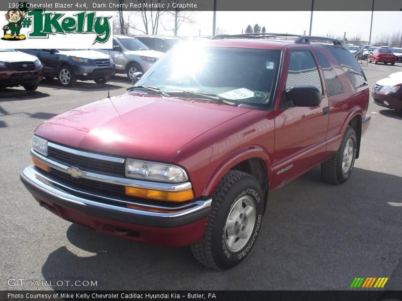 Dark Cherry Red Metallic / Graphite 1999 Chevrolet Blazer 4x4