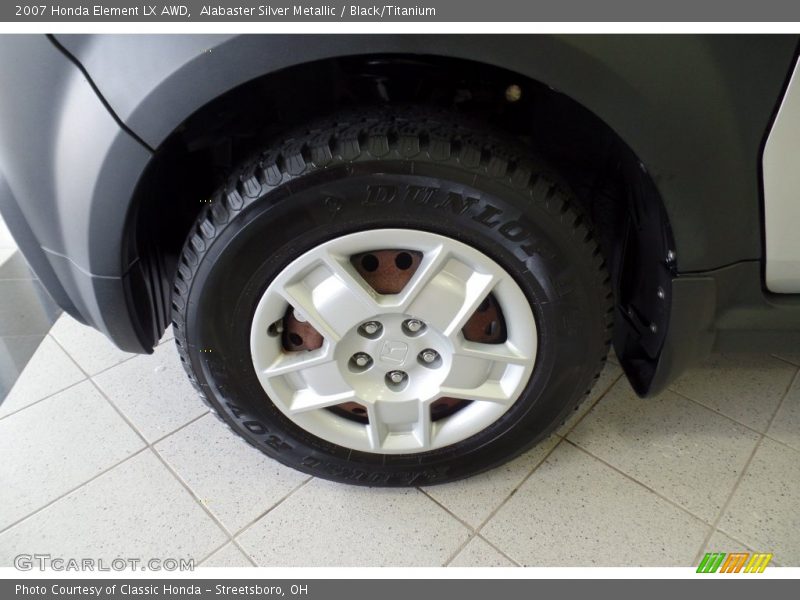Alabaster Silver Metallic / Black/Titanium 2007 Honda Element LX AWD