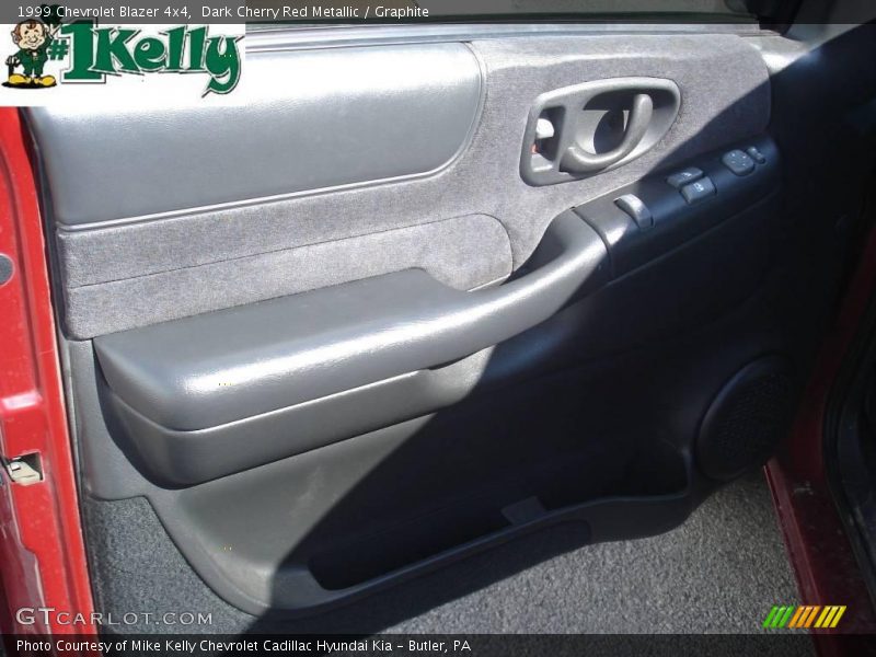 Dark Cherry Red Metallic / Graphite 1999 Chevrolet Blazer 4x4