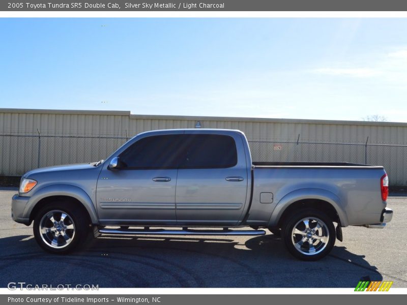 Silver Sky Metallic / Light Charcoal 2005 Toyota Tundra SR5 Double Cab