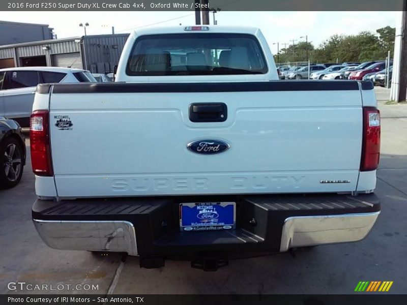 Oxford White / Steel 2016 Ford F250 Super Duty XL Crew Cab 4x4