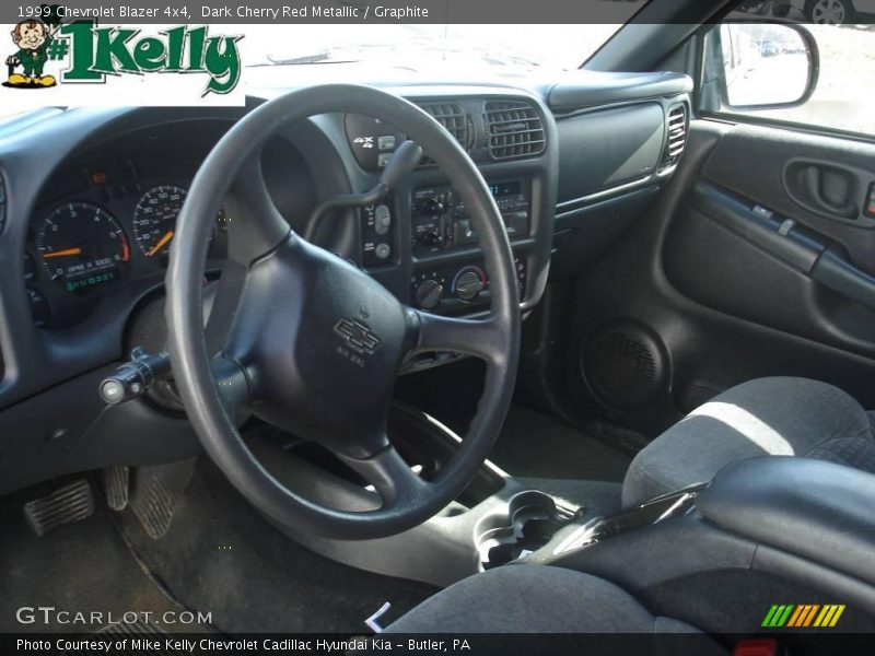 Dark Cherry Red Metallic / Graphite 1999 Chevrolet Blazer 4x4