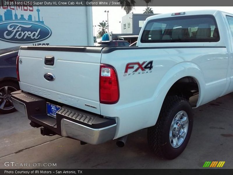 Oxford White / Steel 2016 Ford F250 Super Duty XL Crew Cab 4x4