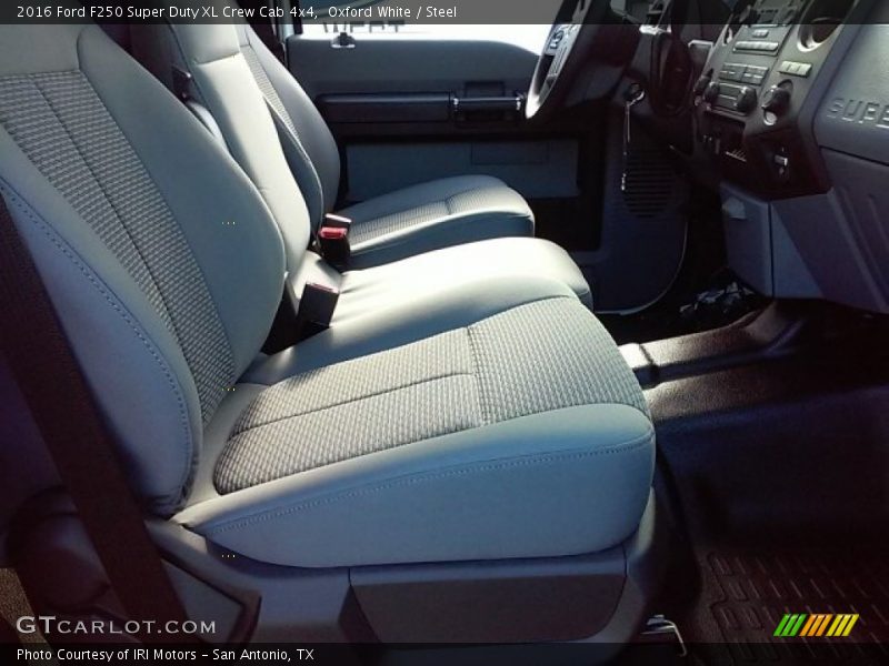 Oxford White / Steel 2016 Ford F250 Super Duty XL Crew Cab 4x4
