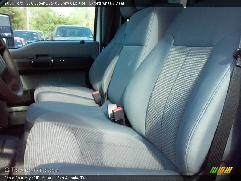 Oxford White / Steel 2016 Ford F250 Super Duty XL Crew Cab 4x4