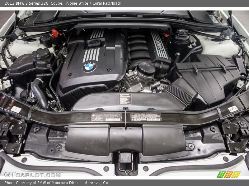Alpine White / Coral Red/Black 2013 BMW 3 Series 328i Coupe
