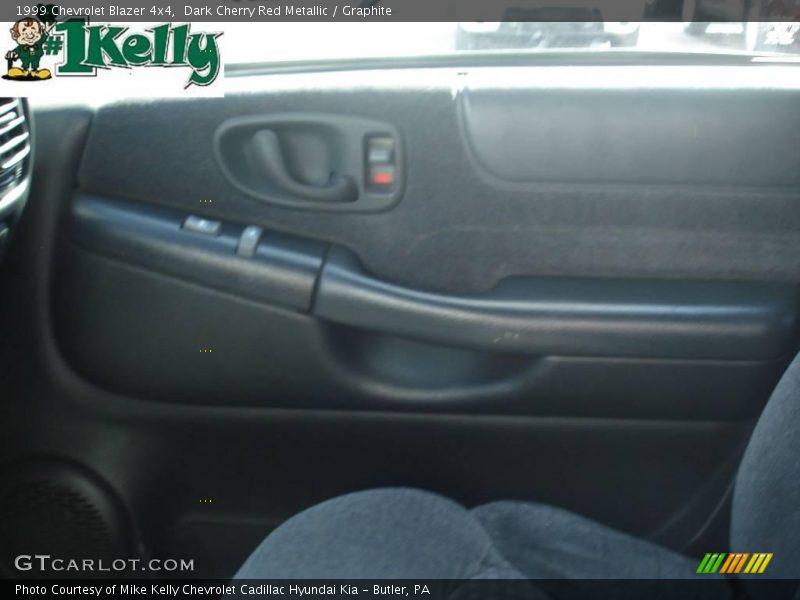 Dark Cherry Red Metallic / Graphite 1999 Chevrolet Blazer 4x4