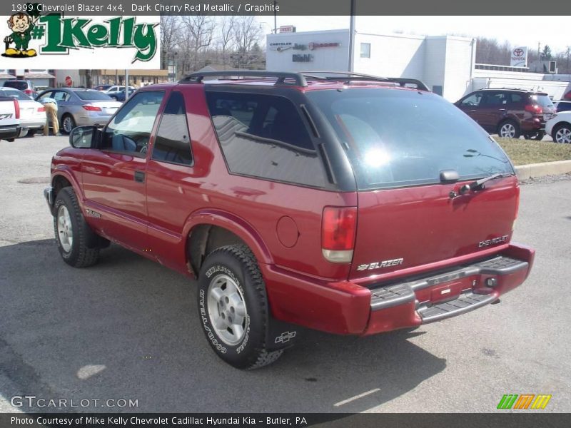 Dark Cherry Red Metallic / Graphite 1999 Chevrolet Blazer 4x4