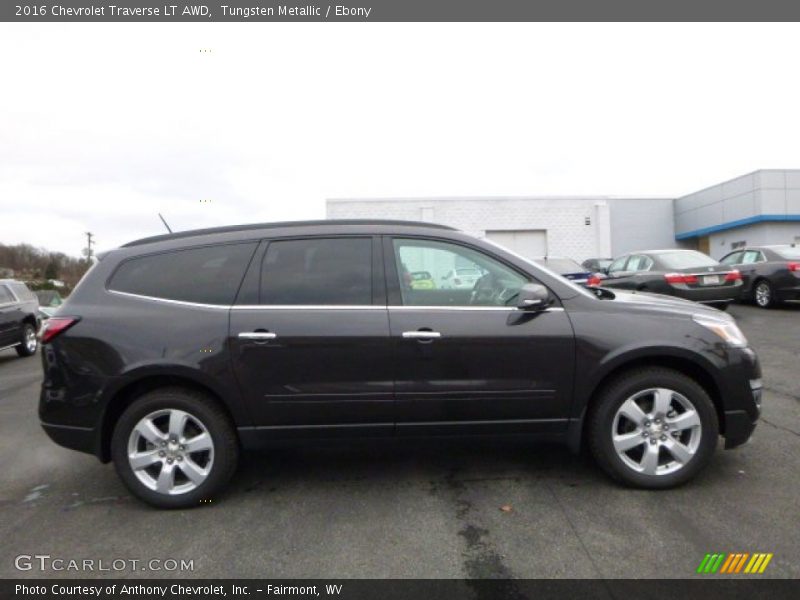 Tungsten Metallic / Ebony 2016 Chevrolet Traverse LT AWD