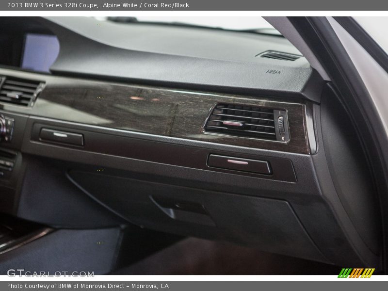 Alpine White / Coral Red/Black 2013 BMW 3 Series 328i Coupe