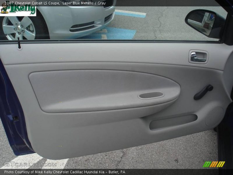 Laser Blue Metallic / Gray 2007 Chevrolet Cobalt LS Coupe