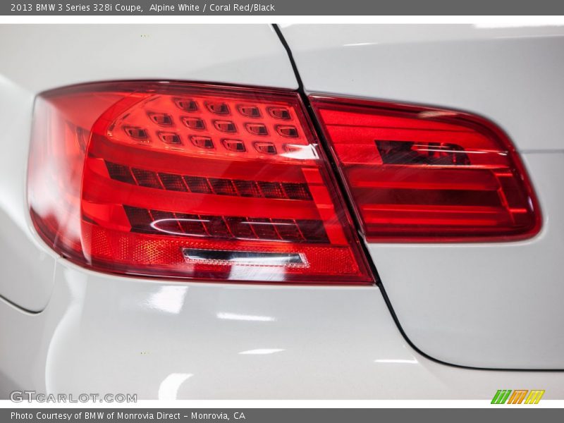 Alpine White / Coral Red/Black 2013 BMW 3 Series 328i Coupe