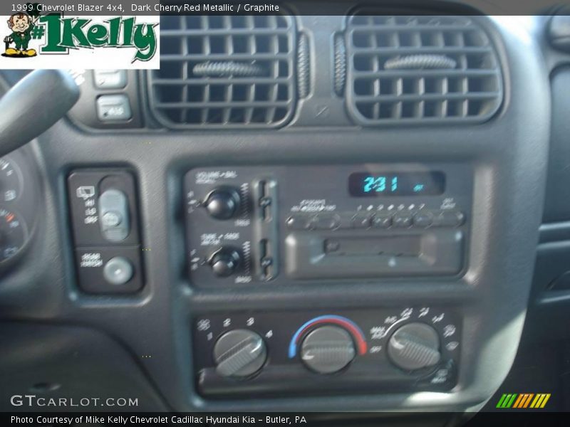 Dark Cherry Red Metallic / Graphite 1999 Chevrolet Blazer 4x4