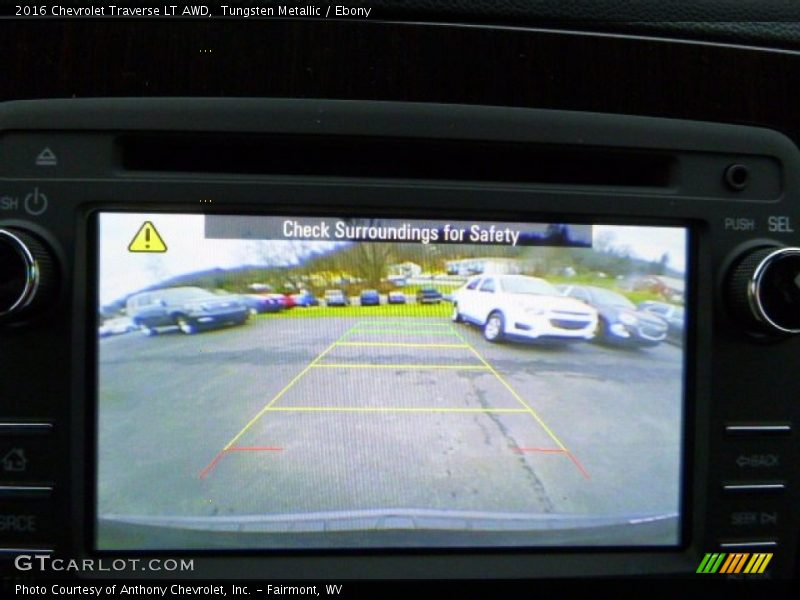 Tungsten Metallic / Ebony 2016 Chevrolet Traverse LT AWD
