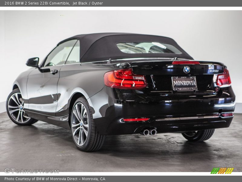 Jet Black / Oyster 2016 BMW 2 Series 228i Convertible