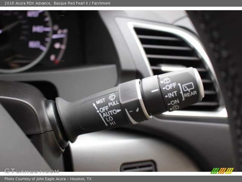 Basque Red Pearl II / Parchment 2016 Acura RDX Advance