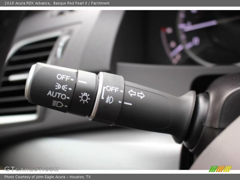 Basque Red Pearl II / Parchment 2016 Acura RDX Advance